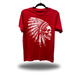 BONE CHIEF RED CLASSIC TEE