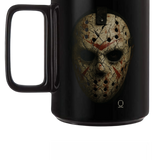 JASON MASK BLACK COFFEE MUG