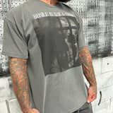 VINTAGE HUSTLE TEE *FADED BLACK*