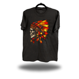 FIRE SPIRIT CHIEF VINTAGE TEE *PEPPER*