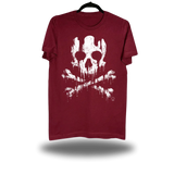 ACID SKULL MAROON CLASSIC TEE