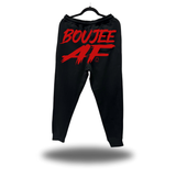 BOUJEE AF BACK BLACK JOGGER