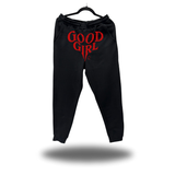GOOD GIRL FRONT BLACK JOGGER