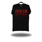 HE'S MINE BLACK CLASSIC TEE