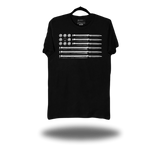 BULLET FLAG BLACK CLASSIC TEE