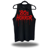 80'S HORROR ROAD RASH BLACK TANK TOP