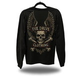 WINGS & CROSSBONES LONG SLEEVE TEE