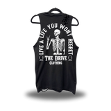 LIVE A LIFE ROAD RASH BLACK TANK TOP