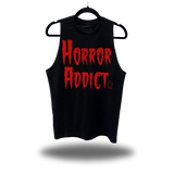 HORROR ADDICT CLASSIC BLACK TANK TOP