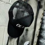 OL' LADY CURVED BILL BLACK HAT