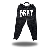 BRAT FRONT BLACK CAMO JOGGER
