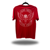 LIVE FREE RED CLASSIC TEE
