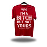 NOT YOURS RED CLASSIC TEE