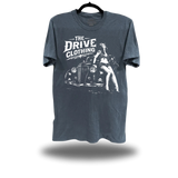 REBEL HOT ROD VINTAGE TEE *BLUE JEAN*