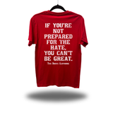BE GREAT RED CLASSIC TEE