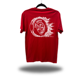 TIRE SMOKE RED CLASSIC TEE