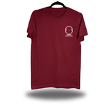 OVERWORKED MAROON CLASSIC TEE