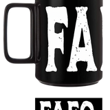 FAFO BLACK COFFEE MUG