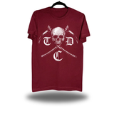 TDC DEATH MAROON CLASSIC TEE