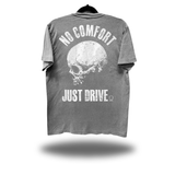 JUST DRIVE VINTAGE TEE *GREY*