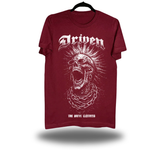 DRIVEN RAGE MAROON CLASSIC TEE