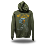 SCREAMING EAGLE MILITARY GREEN HOODIE