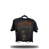 TDC HERITAGE EAGLE ROAD RASH FRONT SLASH CROP TOP