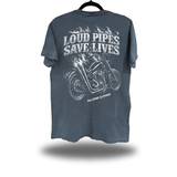 LOUD VINTAGE TEE *BLUE JEAN*