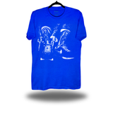 LACE UP ROYAL BLUE CLASSIC TEE
