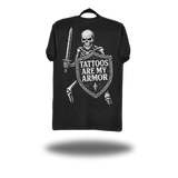 TATTOOS ARE MY ARMOR BLACK CLASSIC TEE