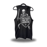 TATTOOS ARE MY ARMOR ROAD RASH TANK TOP