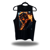 JASON BURNING CLASSIC BLACK TANK TOP