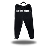 DRIVEN BITCH FRONT BLACK JOGGER