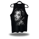 CRAZY GIRL ROAD RASH TANK TOP