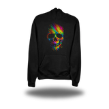 JAGGED COLOR SKULL HOODIE