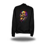 TRIPPY COLOR SKULL HOODIE