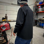 TDC WELDIN SHIT BLACK FR FLANNEL - The Drive Clothing