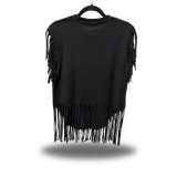 COWGIRLS ROCK WESTERN FRINGE STYLE TANK TOP