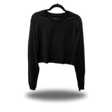 ROAD RASH LONG SLEEVE CROP TOP