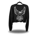 EAGLE SHIELD CROP LONG SLEEVE