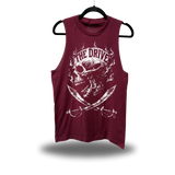 SWORDS MAROON CLASSIC TANK TOP
