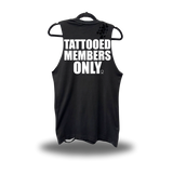 TATTOOED MEMBERS ONLY ROAD RASH TANK TOP