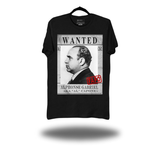 WANTED CAPONE BLACK CLASSIC TEE