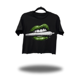 JOINT LIPS CROP TOP