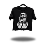 FEAR EATS CROP TOP