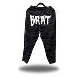 BRAT BACK BLACK CAMO JOGGER