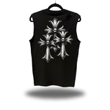 TRIO CROSS ROAD RASH MUSCLE TANK