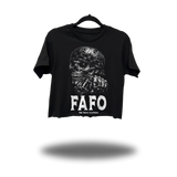 FAFO OUTLAW CROP TOP