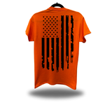 FAFO USA BLACK FLAG SAFETY ORANGE TEE