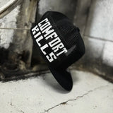 COMFORT KILLS SIDE STYLE BLACK HAT